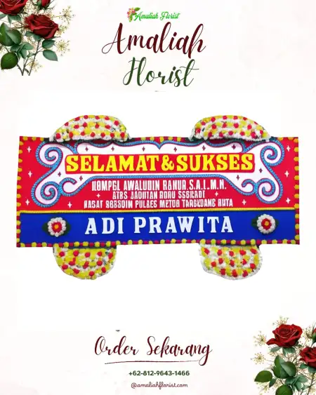 Papan Bunga Ucapan Selamat Gununglarang